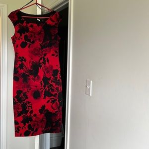 RED ROSE DRESS